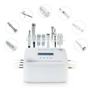 Newest 8 In 1 Multifunctional Hydro Ultrasonic RF Beauty Instrument Face Lift Removal Skin Management Microdermabrasion Machine