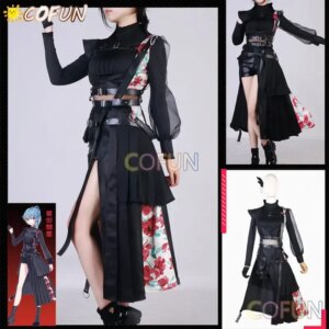COFUN VTuber Nijisanji Hoshimachi Suise Vocal Concert Cosplay Costume Halloween Outfits Party Outfit Women Dress