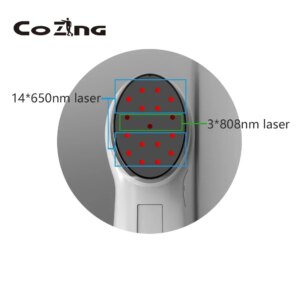 Handheld Physical Treatment 650nm 808nm Low-level Infrared Red Light Laser Therapy Device For Relieve Neck Back Arthritis Pain