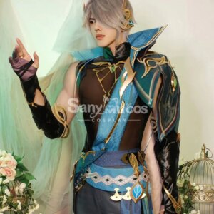 IN STOCK SanyMuCos Alhaitham Cospaly Genshin Impact Alhaitham Cospaly Costume Outfit Comic-con Birthday and Holiday Gifts