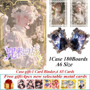 New Wuyu Creative Jujutsu Kaisen Double-layer Acrylic Colored Paper Anime JJK Gojo Satoru Collection Cards Kids Birthday Gifts