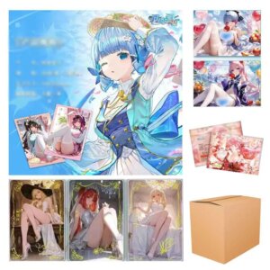 Goddess Story Cards Booster Box Wholesale Goodbye Summer A5 Size Animation Game Female Collection Card Board Game Holiday Gift