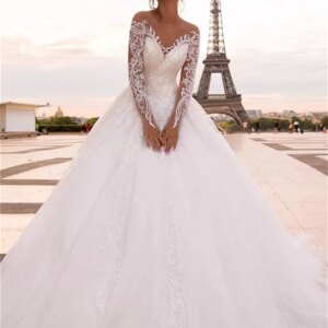 Romantic Wedding Dress 2024 Charming Strapless Bridal Dress Graceful Appliquéd Floor-length Dress Customized Vestidos De Novia