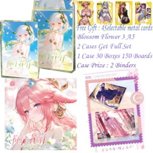 Blossom Flower 3 A5 Board Goddess Story Collection Full Set Cards Anime Games Girl Party Swimsuit Party Doujin Toys Hobby Gift