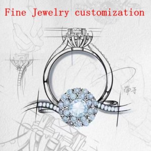 Shruno Genuine High Fine Jewelry Custom Rings Pendants Necklaces Earrings Bracelets Rings Brooches