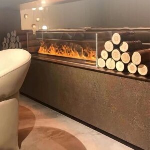 5 Years Warranty 3d led electric water vapor artificial fire flame decoration fireplace