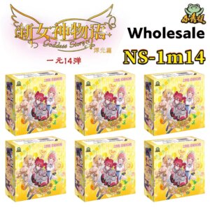 Wholesales 12Boxes Goddess Story 1m14 Cards Anime Girl Swimsuit Bikini Feast Booster Box Doujin Toys And Hobbies Gift