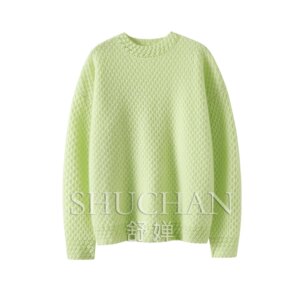 100% Pure Cashmere Women’s Round Neck Pure Cashmere Sweater Loose Autumn and Winter Sueters De Mujer Womens Knitwear