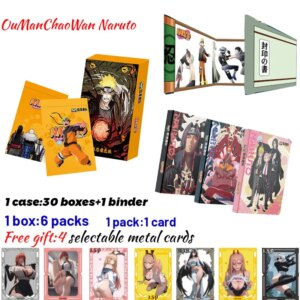 2025 Ou Man Chao Wan Naruto Boards Collection Series Collection Cards Fight Chapter Pro Chapter Children Toys Game Cards Gifts