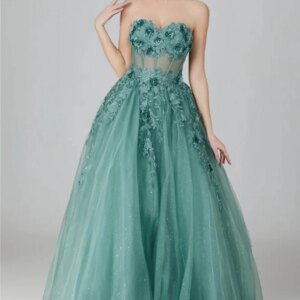 Classy Long Sweetheart Tulle Prom Dresses Sleeveless Lace Up with Appliques A Line Floor Length Vestidos De Festa