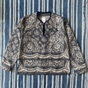 VISVIM TUNIC P.O. WILDFLOWER P.W. Cashew flower jumper 22SS