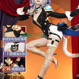 COSER TRIBE Honkai: Star Rail Cifera Jumpsuit Cosplay Costume Cos Game Anime Party Uniform Hallowen Play Role Clothes Clothing