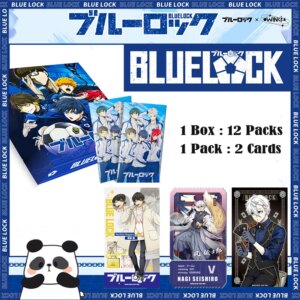 New Japanese Anime Blue Lock Collection Card