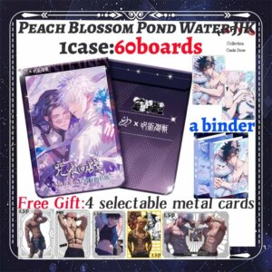 2025 Newest Peach Blossom Pond Water Jujutsu Kaisen JJK Acrylic Boards Booster Box Gojo Satoru Nanami Sukuna Hobby Chrismas Gift
