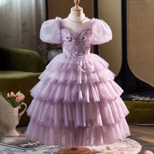 vestidos de fiesta vestido coctel robe de soirée vert vestido dourado longo Girls’ part dresses evening dresses shiny dress