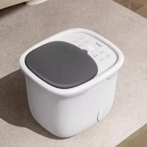 Small Red Ball Massage Wheel Foot Fomentation Machine, Constant Temperature Electronic Pedicure Tub Automatic Heating Ankle Bath