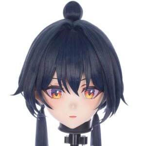 Handmade Customize Full Headband Lock Masks Doll Cartoon Character Cosplay Kigurumi Masks Resin Japanese Anime Kigurumi Masks