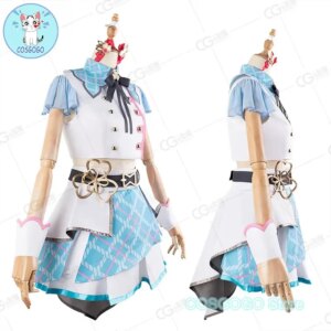 COSGOGO PJSK MMJ Hinomori Shizuku / Hanasato Minori/ Kiritani Haruka / Momoi Airi Cosplay Costume Project Sekai Halloween Dress