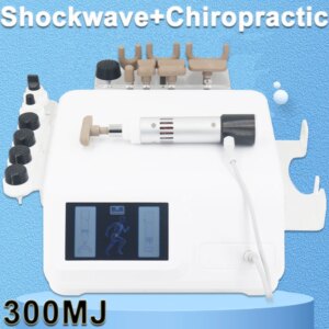 300MJ Shock Wave Therapy Machine For ED Treatment Muscle Relaxation Body Pain Relief Chiropractic Correction Electric Gun 2025