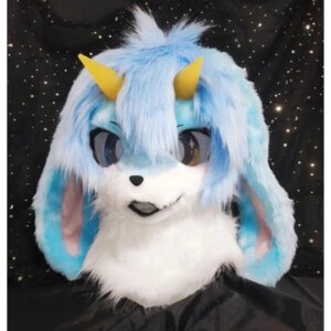 Fursuit Husky Fox Mascot (head) Halloween Party Fur Cosplay Gift