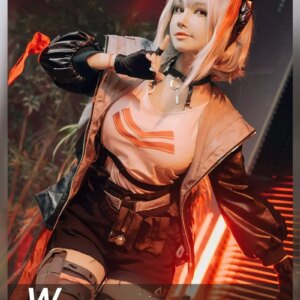 Arknights W Skin Broken Corona Cosplay Costume Cos Game Anime Party Uniform Hallowen Play Role Clothes Clothing New