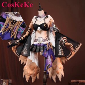 CosKeKe Pardofelis Cosplay Game Honkai Impact 3 Costume Sweet Nifty Lovely Uniform Women Halloween Party Role Play Clothing New