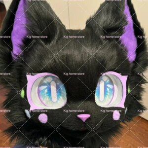 Kawaii Animal Head Beast Fursuit Headsets Cute Furry Cosplay Costumes Customized Furries Head Comiket Furries Doll Series Animal