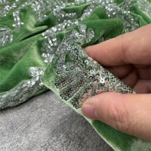 Silver Pine Heavy Industry embroidered beaded silk velvet fabric coat and cheongsam