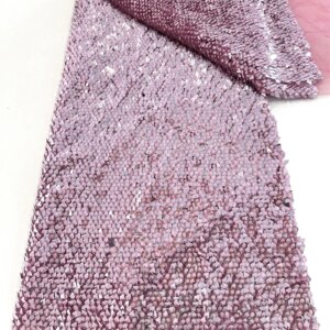 Latest Design Nigerian big Sequins Creative Pattern Handmade Embroidery Lace Top Sale French Lace Fabric For Party Dress