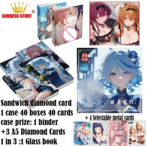 Sun and Moon Shine Together Anime Goddess Story Collection Diamond Card Girl Party Swimsuit Party Doujin Toys Hobby Gift