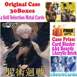 2025 Newest Wholesale Time Culture Jujutsu Kaisen Colored Paper JJK Acrylic Artboard Anime Gojo Nanami ACG TCG Playing