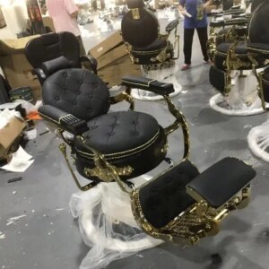 Popular Salon commercial Furniture men’s European style recliner beauty salon barber chair