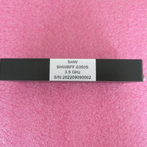 Center Frequency 3.5GHz 3.49-3 5W Interpolation Loss 1.5dB RF Coaxial Bandpass Filter
