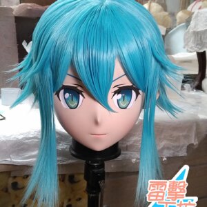 (X-KM176)Quality Handmade Female/Girl Resin Japanese Cartoon Character Animego Cosplay Kigurumi Mask Crossdresser