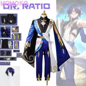 Honkai: Star Rail Game Dr. Ratio One Character Imaginary Attribute Interastral Peace Corporation Cosplay Costume Game Full Suit