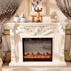 Furniture for small-sized apartments  Solid Wood Decor Cabinet, Exquisite Carved, 1.3/1 Furnace Core for Living Room Deco
