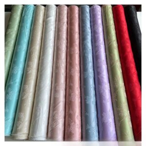 Summer 22momme jacquard satin silk fabric Chinese style flat cut Hanfu cheongsam skirt