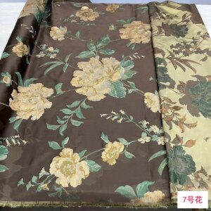 Chinese Style Real Silk Song Dynasty Brocade Fabric 100% Dress Cheongsam Hanfu