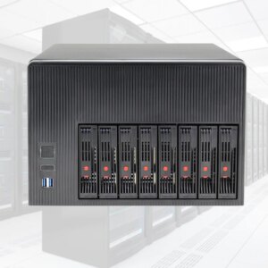 NAS8 Disk Expansion Cabinet Customized Home Monitoring Server Hot Swap Network Storage New Chassis