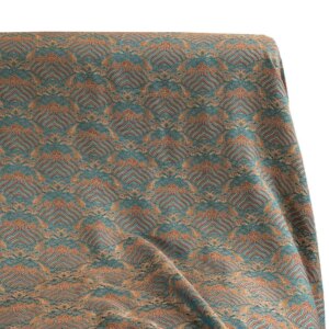 High Quality Real Silk 50momme Double-Sided Jacquard Soteil Traditional Fragrant Cloud Yarn Fabric Autumn Cheongsam Cloth