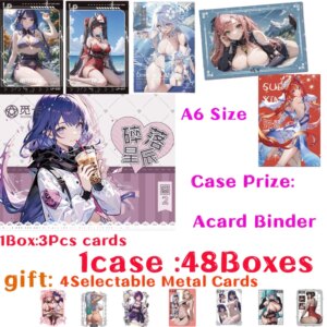 2025 Newest Goddess A6 Size Acrylic Board Broken Stars Toys Waifu Collection Card Hobby Game Card Rare LSP SSP Toy Gifts