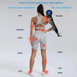 Pain Management Device Therapeutic Red And Infrared Cold Laser Therapy Device For Biostimulatory Pain Relief