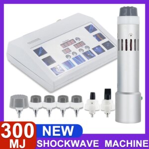 Shockwave Therapy Machine Pain Relief Therapy Physiotherapy Professional 300MJ Shock Wave Equipment Neck Pain Deep Body Massage