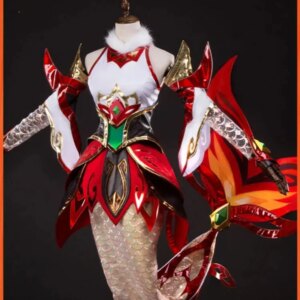 COSMART Lol Nami Paper Cut Fairy Cosplay Costume Cos Game Anime Party Uniform Hallowen Play Role Clothes Clothing