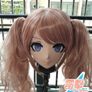 (X-KM228)Quality Handmade Female/Girl Resin Japanese Cartoon Character Animego Cosplay Kigurumi Mask Crossdresser