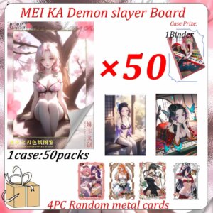 2025 Newest MEIKA Demon Slayer Board Goddess Waifu cards Hobby Collectible Card Doujin Booster Box Birthday Gifts