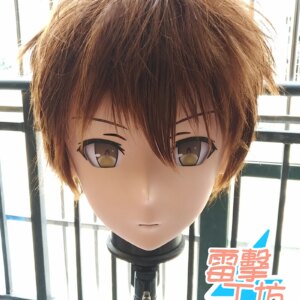 (X-KM135)Quality Handmade Female/Girl Resin Japanese Cartoon Character Animego Cosplay Kigurumi Mask Crossdresser