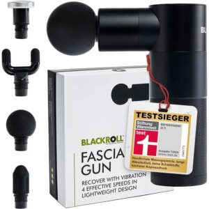 BLACKROLL – Handheld FASCIA Muscle Massage Gun, Deep Tissue Vibrating Massager for Athletes
