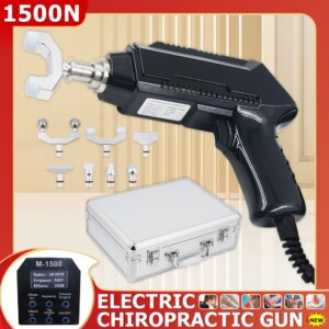 Electric Correction Gun Spinal Adjustable Instrument 1500N Impulse Spine Cervical Massager Health Care Care Back Adjusting Tools