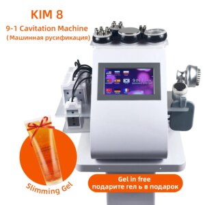 9 In1 Vacuum 40K Cavitation Machine Lipo Slimming Ultrasonic Lipo suction Lifting Body Shape Massager (Fast Shipping)